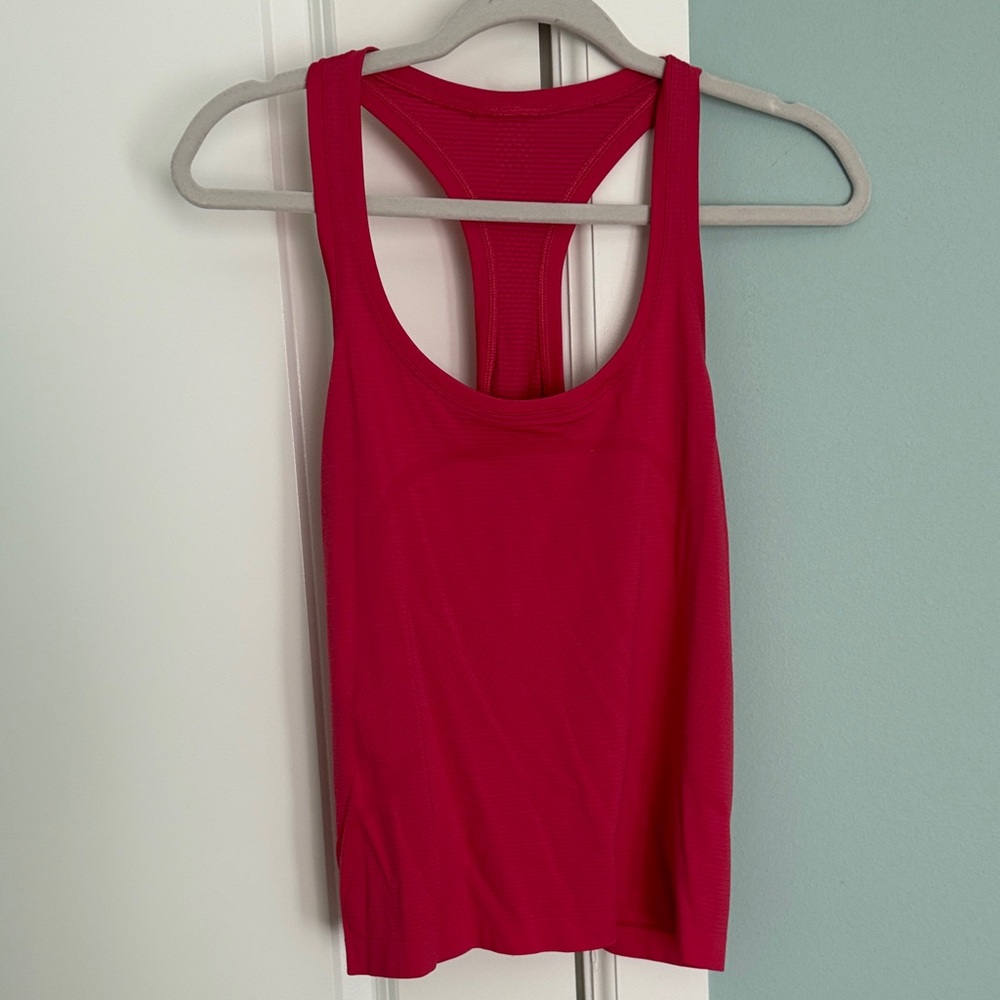 Swiftly Tech Racerback Tank 2.0 *Race CERI/CERI 10
 - Pink